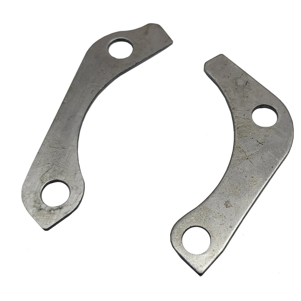 1970 Pontiac GTO/LeMans/Tempest OIL PAN MOUNTING REINFORCEMENT BRACKETS (PAIR) NEW SET OF OIL PAN REINFORCEMENTS USED ON ALL PONTIAC 326/350/400/455 MOTORS | EN10141Z