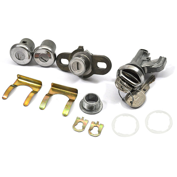 1971 Pontiac Firebird/TransAm GLOVEBOX, TRUNK & DOOR LOCK KIT - LATER KEY 191 | KL3137F