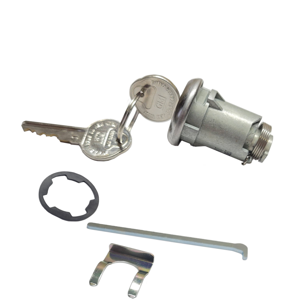 1967 Pontiac GTO/LeMans/Tempest TRUNK LOCK KIT (ORIGINAL KEYS) 113A | KL0128Z