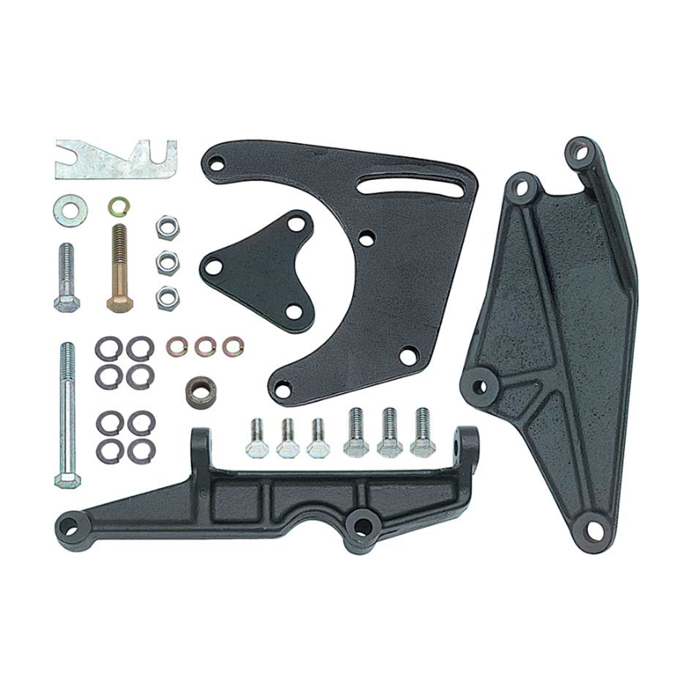 1965 Chevrolet El Camino SMALL BLOCK A/C COMPRESSOR MOUNTING BRACKETS AND HARDWARE SET | EN4825C