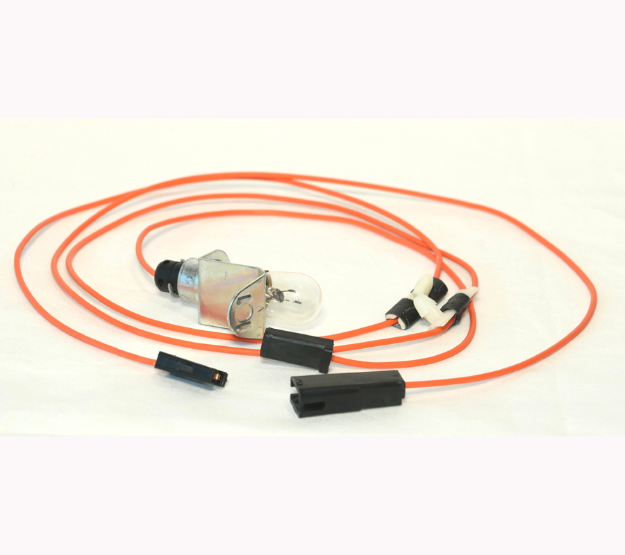 1972 Pontiac Firebird/TransAm TRUNK LAMP LIGHT ASSEMBLY, WITH LEAD WIRE AND EXTENSION WIRE | CA03102