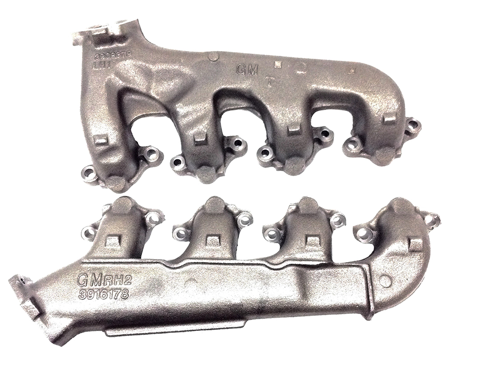 1972 Chevrolet Monte Carlo EXHAUST MANIFOLDS BB WITH OUT EMISSION (GM # 3916178 - 3909879) PAIR | EX2629C
