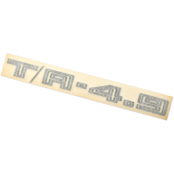 1981 Pontiac Firebird/TransAm TRANS AM CHARCOAL DECALS 