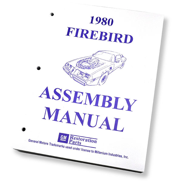 1980 Pontiac Firebird/TransAm ASSEMBLY MANUAL | BK1039F