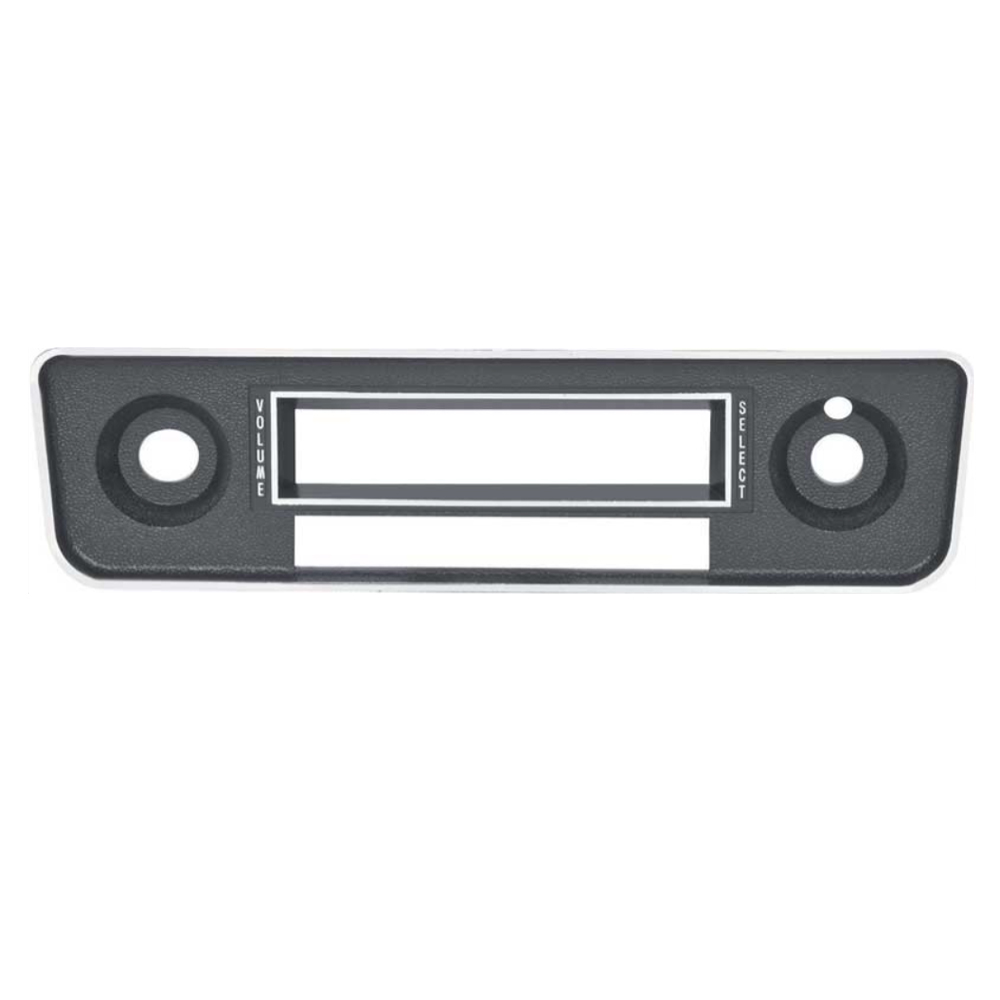 1974 Pontiac Firebird/TransAm RADIO BEZEL; WITH DUAL OPENING | RD3324F