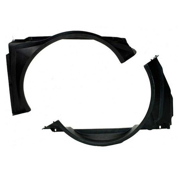 1973 Chevrolet El Camino FAN SHROUD REPRO (BIG BLOCK WITH A/C OR HD COOLING 2 PIECE FACTORY STYLE) PLASTIC GM # R 3986907 - 6261918 | CS1021C