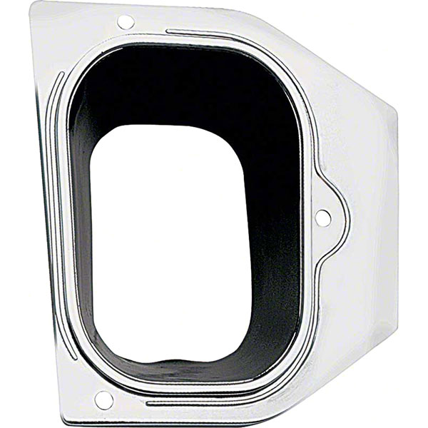 1969 Pontiac Firebird/TransAm UPPER SHIFT BEZEL PLATE FOR MANUAL TRANS - CHROME | CP1500F