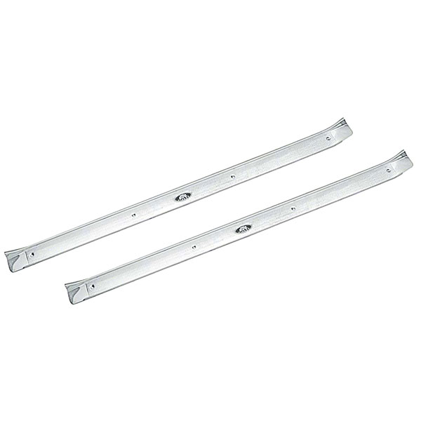 1973 Chevrolet Impala/Caprice/Bel Air DOOR SILL PLATES 2 DOOR CARS GM 9873980 - PAIR | IN3019P