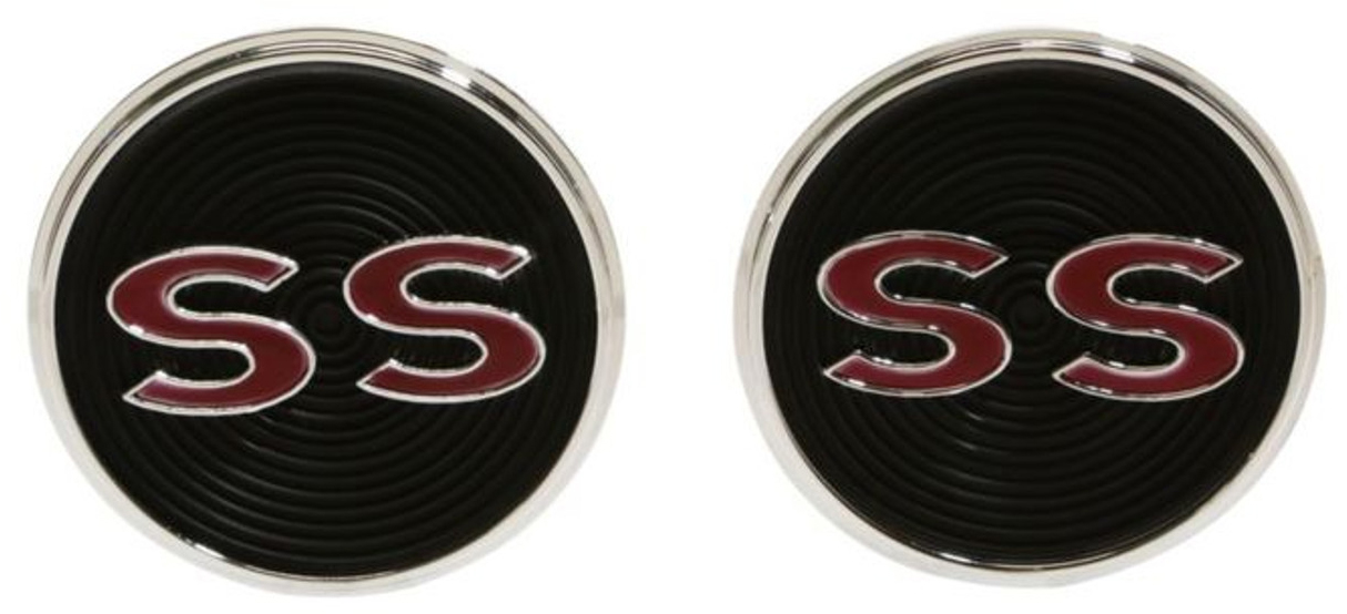 1964 Chevrolet Impala/Caprice/Bel Air DOOR PANEL EMBLEMS (SS) - PR | IN3197P