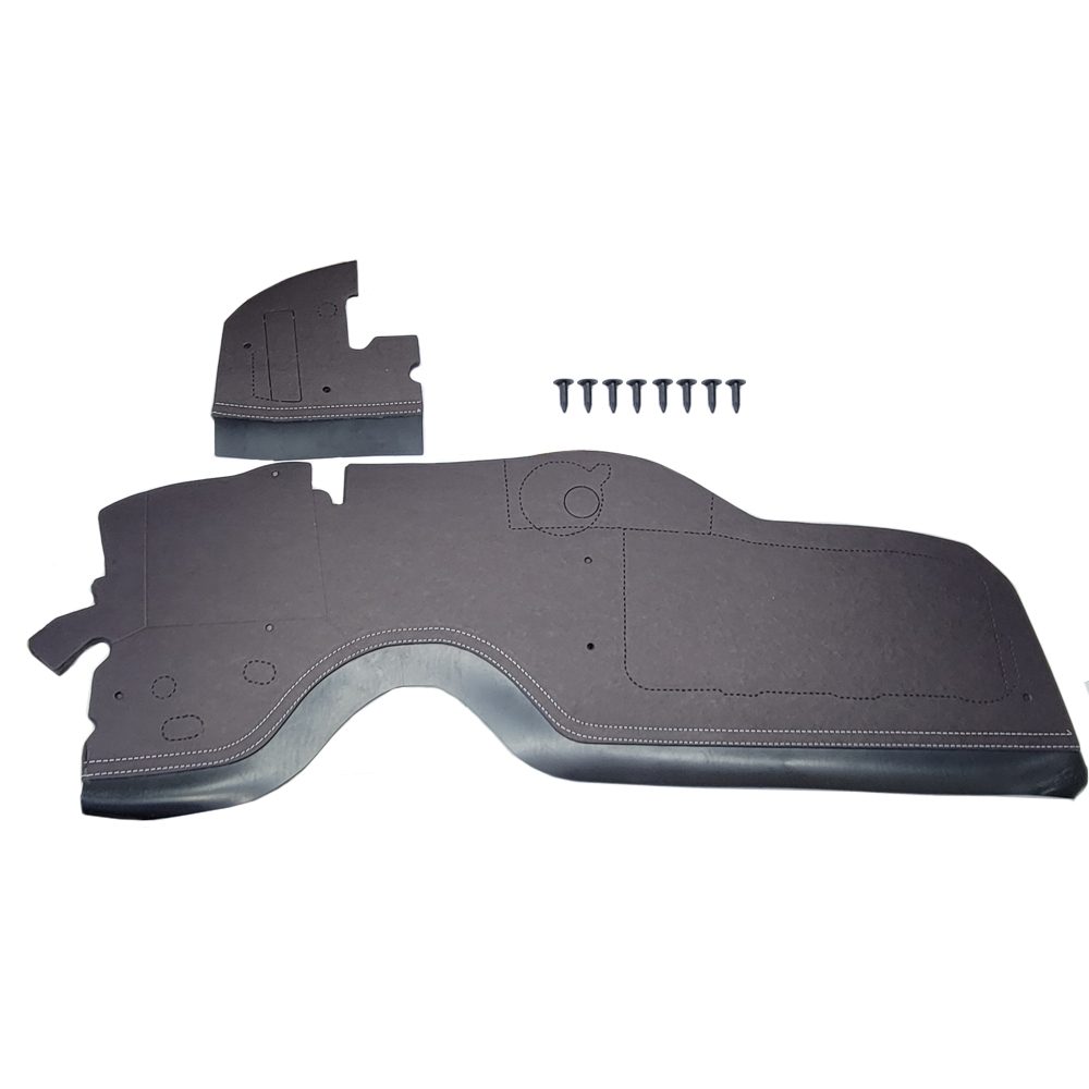 1961 Chevrolet Impala/Caprice/Bel Air FIREWALL PAD W/CLIPS WITH OR WITHOUT A/C (2 PIECES) | IN3209P