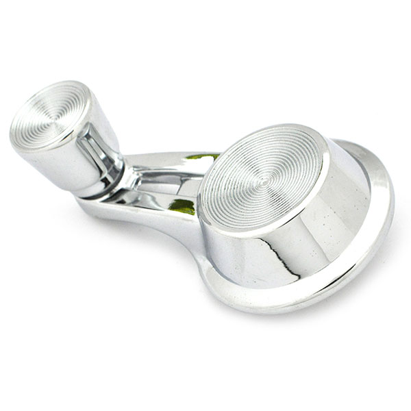1963 Chevrolet Corvette VENT WINDOW HANDLE DOUBLE ARM (CHROME KNOB) - EA | IN3263Z