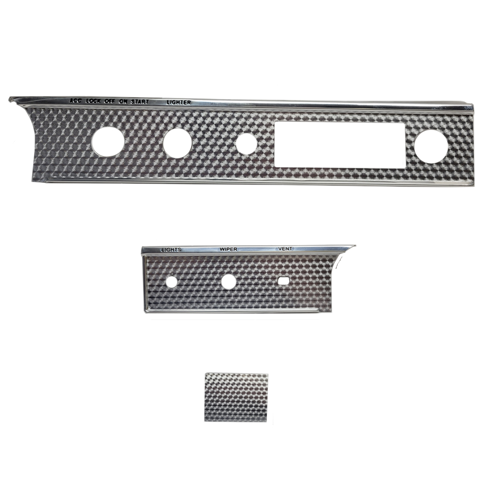 1963 Chevrolet Impala/Caprice/Bel Air SS DASH LOWER INSERTS | IN3322P