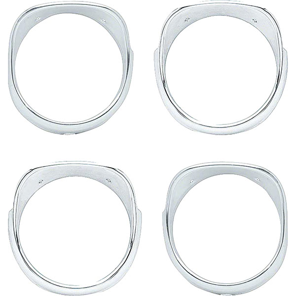 1965 Chevrolet Impala/Caprice/Bel Air HEADLAMP BEZEL - SET OF FOUR | GH2818P