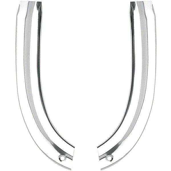 1963 Chevrolet Impala/Caprice/Bel Air FENDER EYEBROW MOLDINGS (LOWER) - PAIR | XP5035P