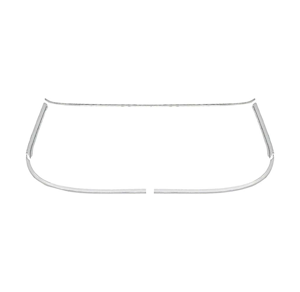 1964 Chevrolet Impala/Caprice/Bel Air WINDSHIELD MOLDING KIT - 5 PIECE SET | XP5048P
