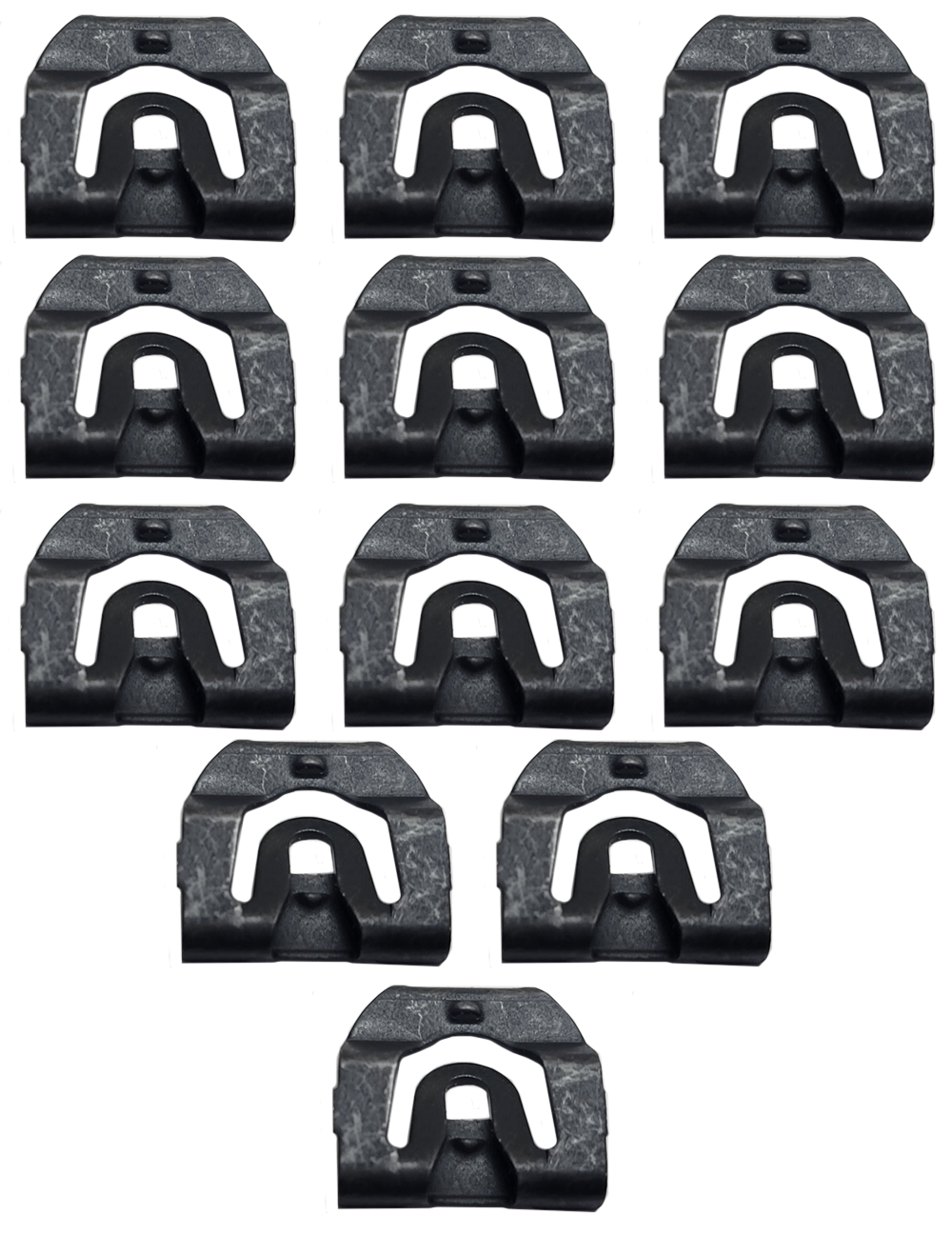 1966 Chevrolet Impala/Caprice/Bel Air FRONT WINDSHIELD MOLDING CLIP KIT (UPPER & SIDES, 13 PIECE KIT) | XP5054P