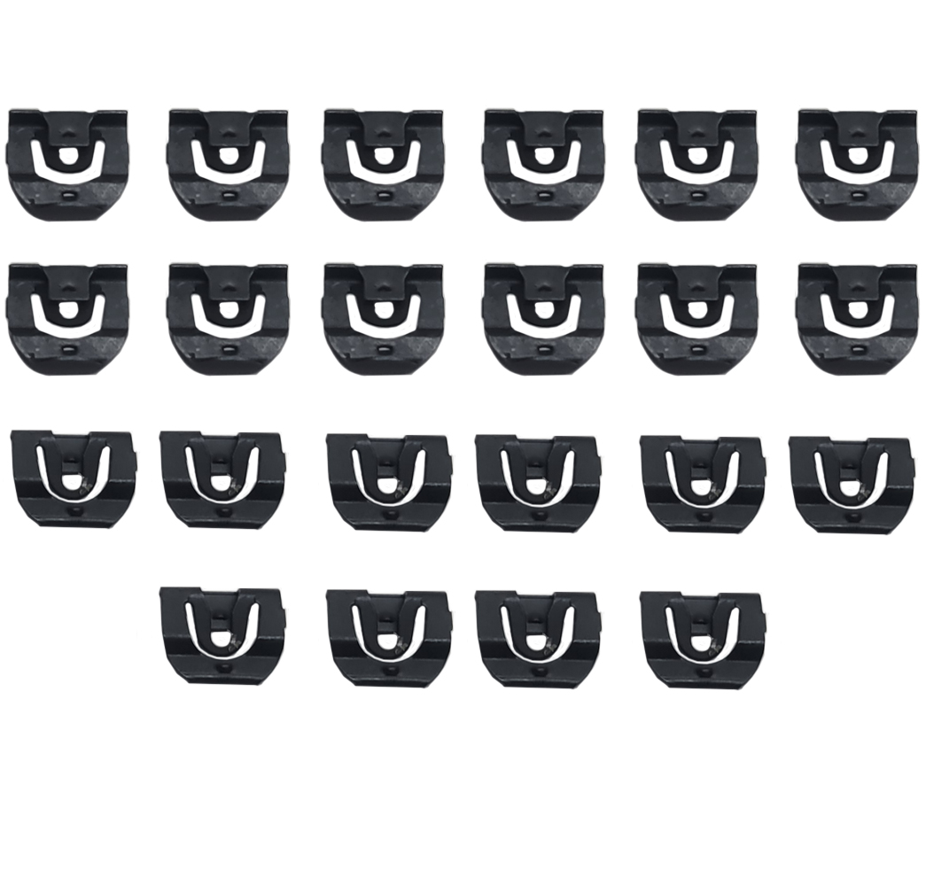 1965 Chevrolet Impala/Caprice/Bel Air REAR WINDOW MOLDING CLIP KIT (22 PIECE KIT) | XP5058P