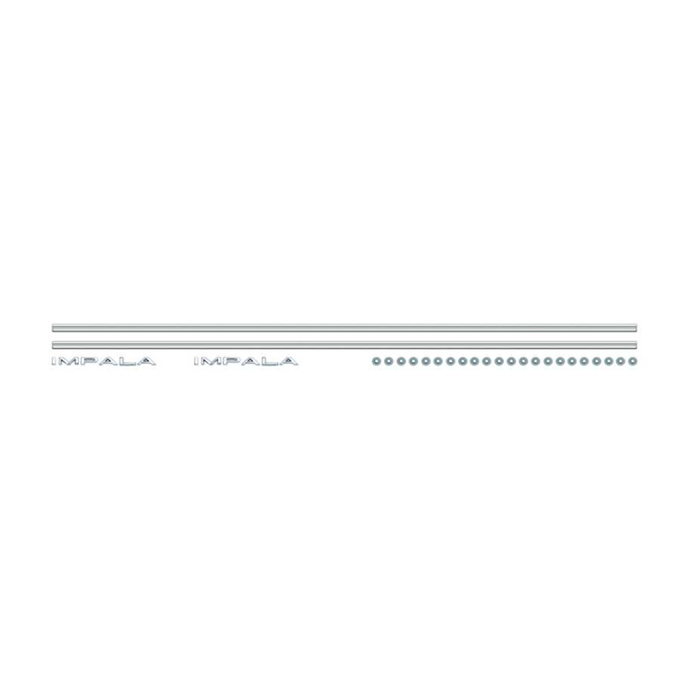 1963 Chevrolet Impala/Caprice/Bel Air QUARTER PANEL MOLDING (IMPALA) - PR | XP5117P