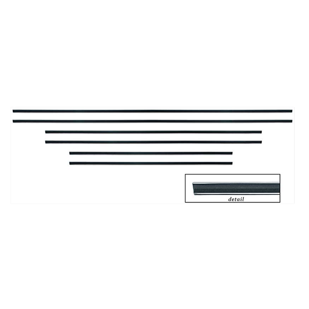 1968 Chevrolet Impala/Caprice/Bel Air BODY SIDE MOLDING KIT (2 DOOR) DOES NOT INCLUDE CLIPS | XP5130P