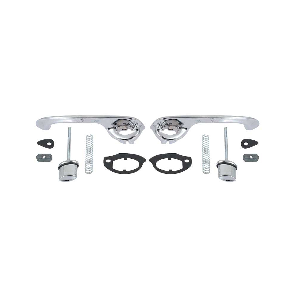 1960 Chevrolet Impala/Caprice/Bel Air OUTSIDE DOOR HANDLE KIT (4 DOOR) REAR - PR | XP5185P