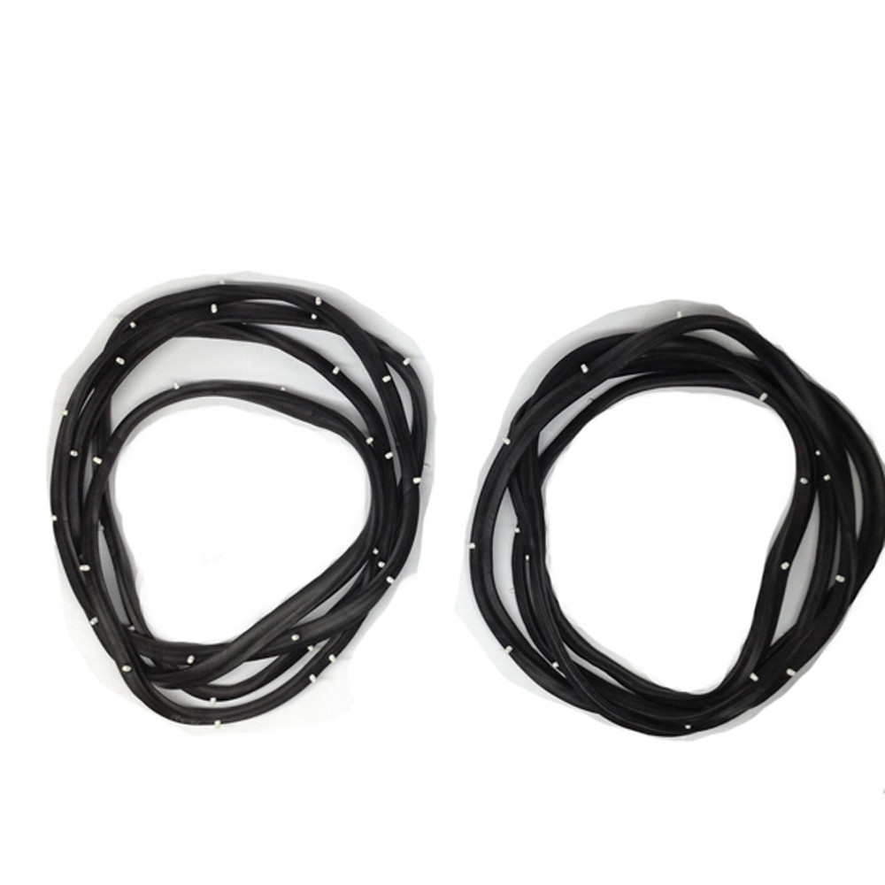 1957 Chevrolet Full Size up to 1957 FRONT DOOR WEATHERSTRIP (2 & 4 DOOR SEDAN, WAGON, SEDAN DELIVERY) - PAIR | WS80900Z