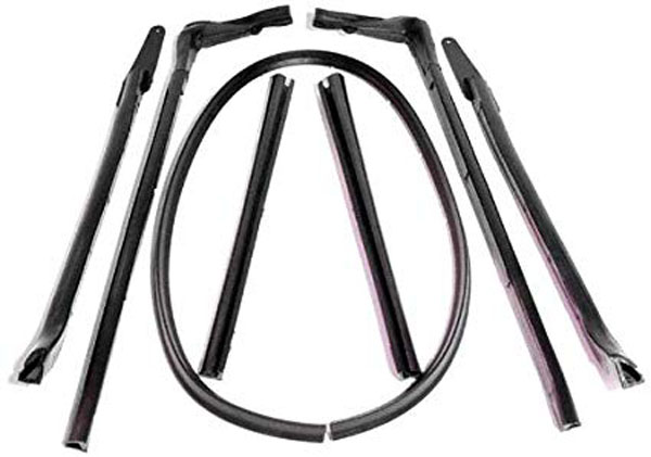 1965 Chevrolet Impala/Caprice/Bel Air CONVERTIBLE TOP & HEADER WEATHERSTRIP SEAL KIT | WS4682Z