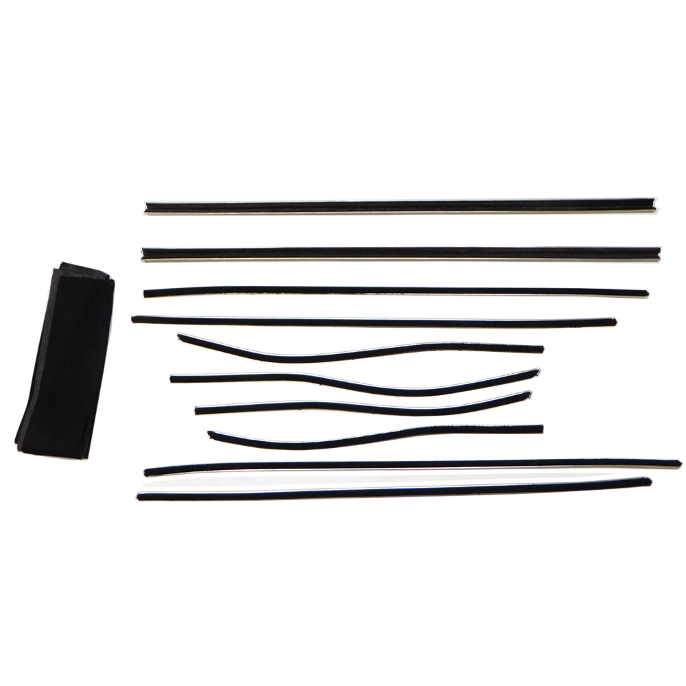 1958 Chevrolet Impala/Caprice/Bel Air WINDOWFELT KIT - CONVERTIBLE (REPRODUCTION) | WS4746P