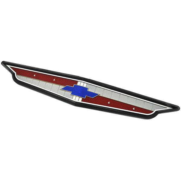 1961 Chevrolet Impala/Caprice/Bel Air IMPALA GRILLE EMBLEM FOR 6 CYLINDER | EM2415P