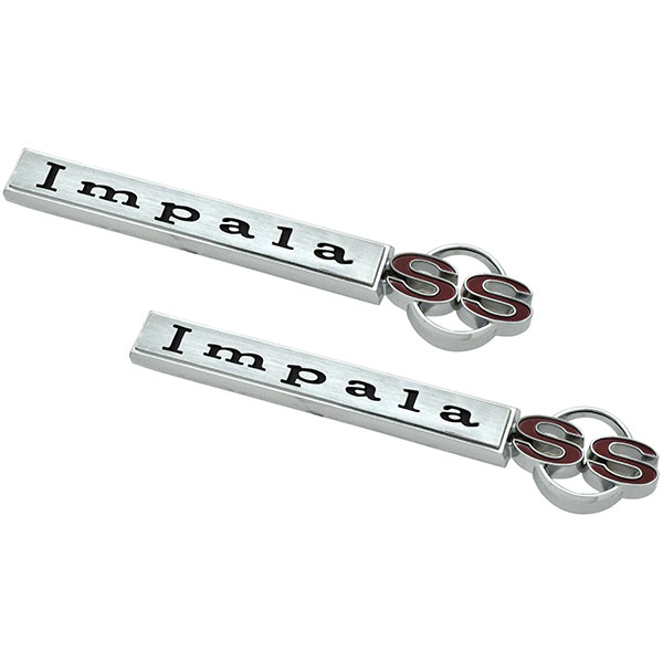 1967 Chevrolet Impala/Caprice/Bel Air IMPALA FRONT FENDER EMBLEM | EM2444P