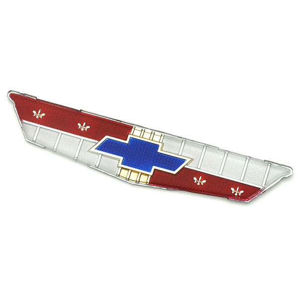 1961 Chevrolet Impala/Caprice/Bel Air IMPALA TRUNK EMBLEM 6 CYLINDER & 283 WITH BOWTIE (INSERT ONLY) | EM2472P
