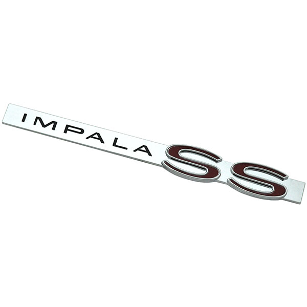 1962 Chevrolet Impala/Caprice/Bel Air IMPALA TRUNK EMBLEM 'IMPALA SS' | EM2478P