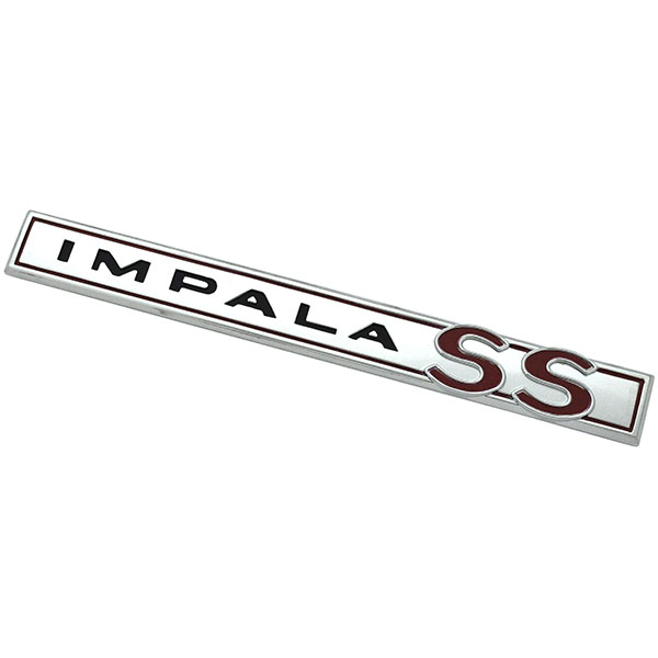 1964 Chevrolet Impala/Caprice/Bel Air IMPALA TRUNK EMBLEM 'IMPALA SS' | EM2481P