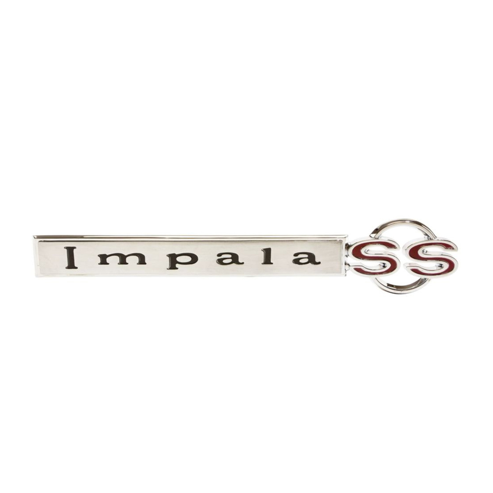 1967 Chevrolet Impala/Caprice/Bel Air IMPALA TRUNK EMBLEM 'IMPALA SS' | EM2493P