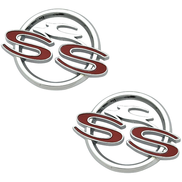 1962 Chevrolet Impala/Caprice/Bel Air IMPALA REAR QUARTER EMBLEM | EM2506P
