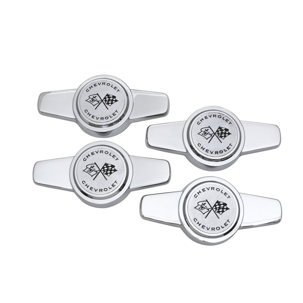 1962 Chevrolet Impala/Caprice/Bel Air WHEEL COVER SPINNERS (WIRE WHEEL) - SET OF 4 | WT4860P