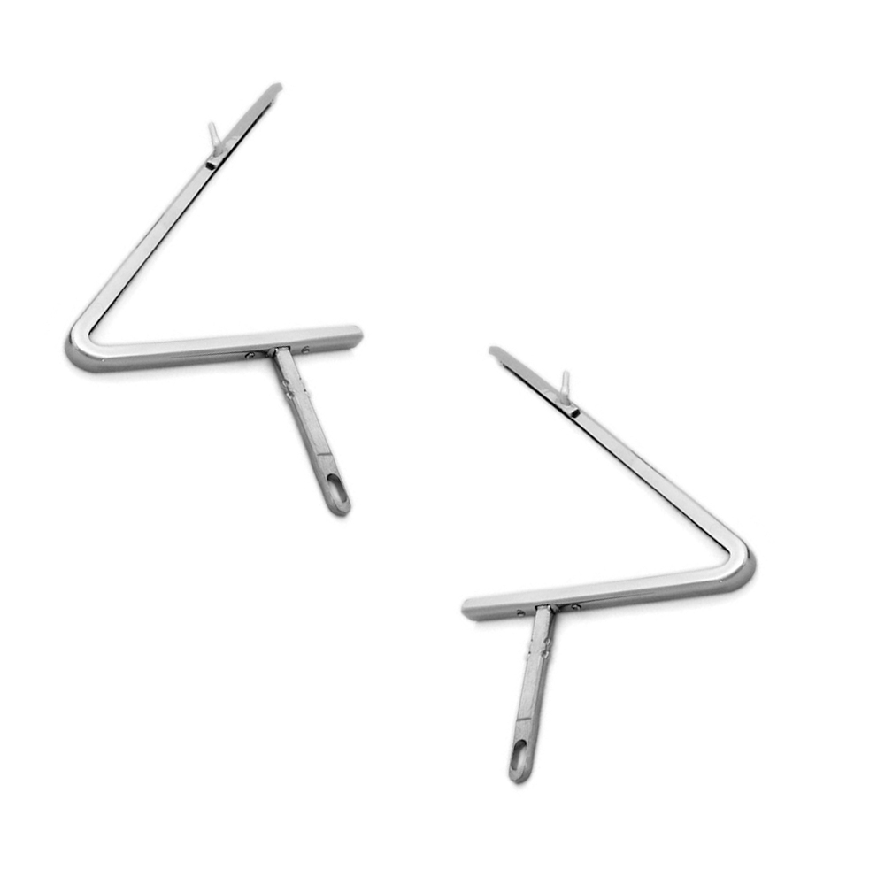 1963 Chevrolet Impala/Caprice/Bel Air VENT WINDOW FRAMES (HARDTOP & CONVERTIBLE) - PR | GL2847P