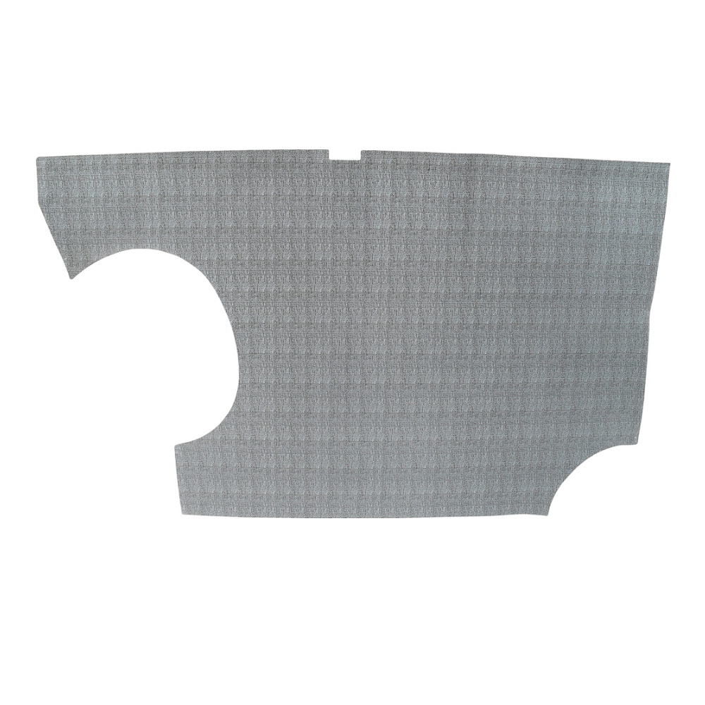 1965 Chevrolet Impala/Caprice/Bel Air TRUNK MAT - RUBBER GRAY CROWSFOOT (CONVERTIBLE) | TR3821P