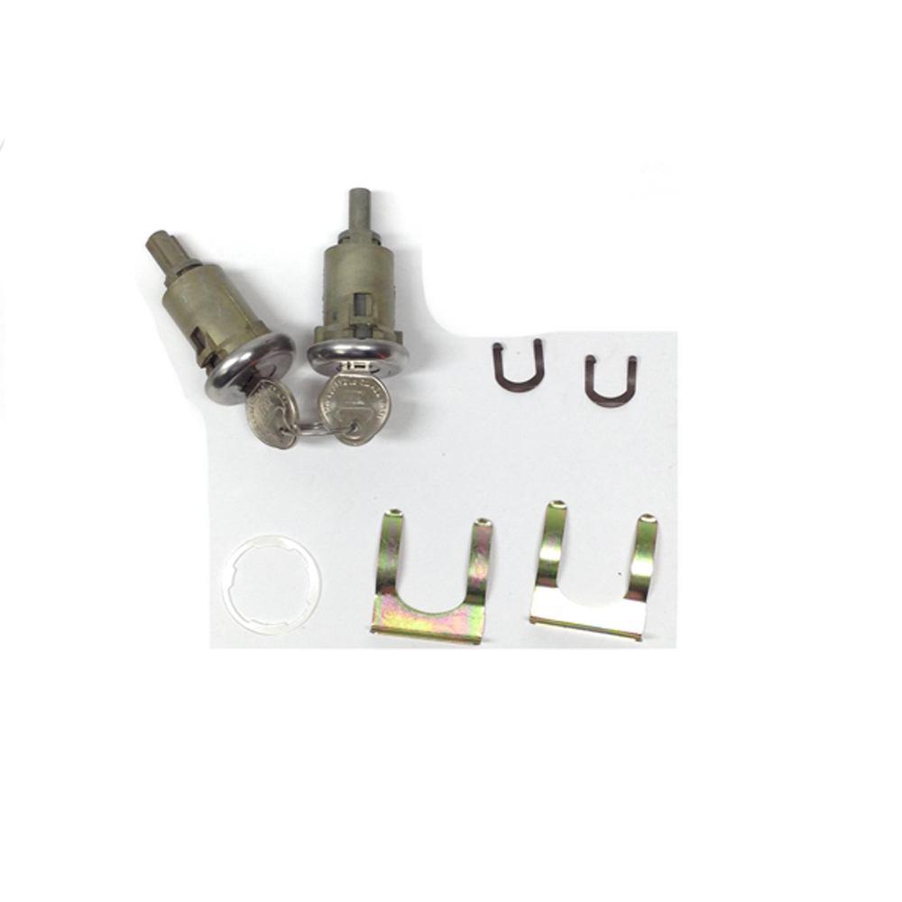 1967 Cadillac Cars DOOR LOCK PAIR - ORIGINAL (WITH LONG CYLINDER) KEY 110A | KL0122Z