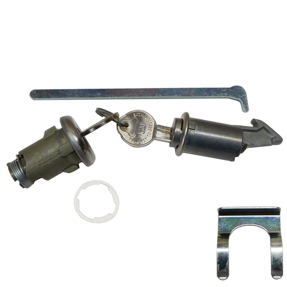 1966 Chevrolet Impala/Caprice/Bel Air GLOVEBOX & TRUNK LOCK KIT - ORIGINAL KEY 174A | KL3533P