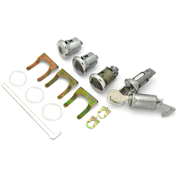 1966 Chevrolet Impala/Caprice/Bel Air IGNITION, DOOR, GLOVEBOX & TRUNK LOCK KIT - ORIGINAL KEY 431 | KL3571P