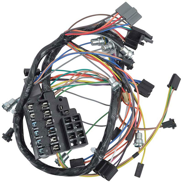 1962 Chevrolet Impala/Caprice/Bel Air DASH HARNESS, MANUAL TRANS, BISCAYNE | CF30156
