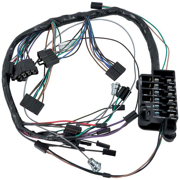 1964 Chevrolet Impala/Caprice/Bel Air DASH HARNESS, AUTO TRANS, COLUMN SHIFT, IMPALA WITH A/C (THIS HARNESS IS USED WITH A DASH INSTRUMENT CLUSTER HARNESS) | CF30165