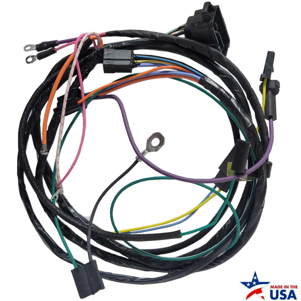 1966 Chevrolet El Camino ENGINE STARTER HARNESS - V8 396 C.I. WITH FACTORY GAUGES AND A/C | CH60311
