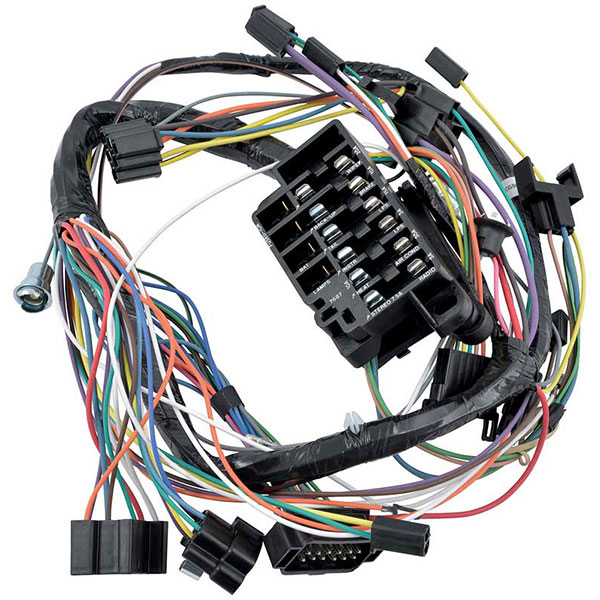 1965 Chevrolet Impala/Caprice/Bel Air DASH HARNESS, COLUMN SHIFT AUTO TRANS WITH WARNING LIGHTS AND A/C (THIS HARNESS IS USED WITH A DASH INSTRUMENT CLUSTER HARNESS) | CG59292