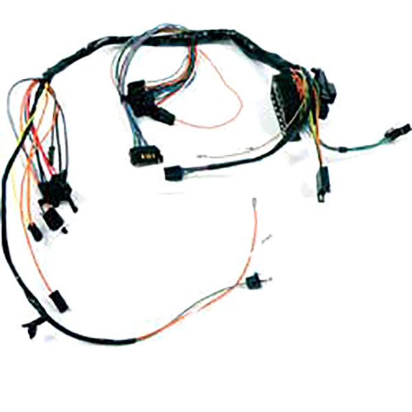 1967 Chevrolet Impala/Caprice/Bel Air DASH HARNESS, COLUMN SHIFT AUTO TRANS WITH WARNING LIGHTS AND A/C | CG71897