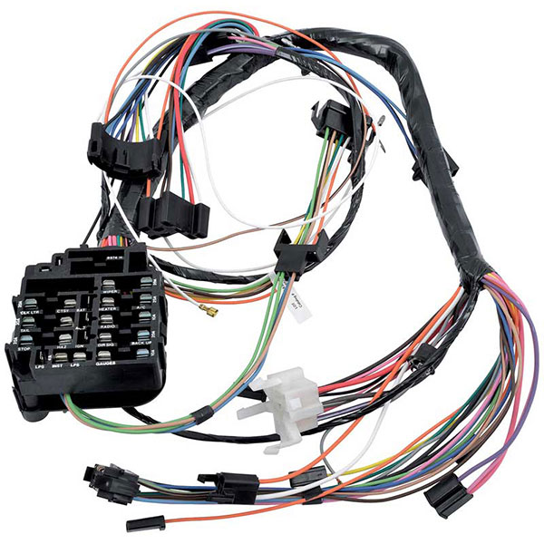1968 Chevrolet Impala/Caprice/Bel Air DASH HARNESS, COLUMN SHIFT AUTO TRANS WITH FACTORY GAUGES AND A/C | CG85018