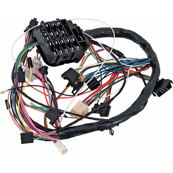 1968 Chevrolet Impala/Caprice/Bel Air DASH HARNESS, CONSOLE SHIFT MANUAL TRANS, WITH FACTORY GAUGES | CG85023