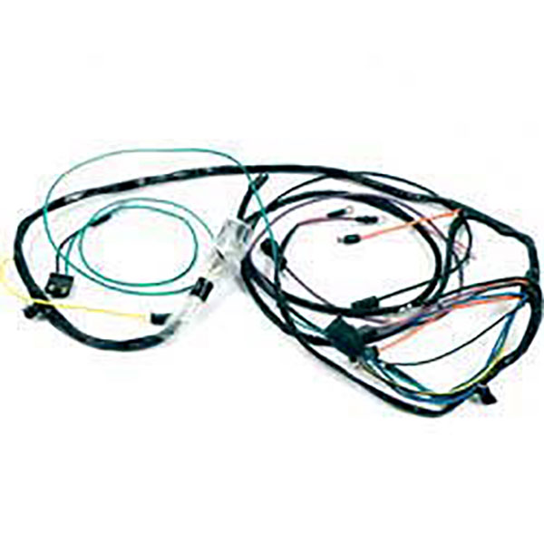 1965 Chevrolet Impala/Caprice/Bel Air ENGINE HARNESS, 6 CYLINDER WITH FACTORY GAUGES & A/C | CG56763