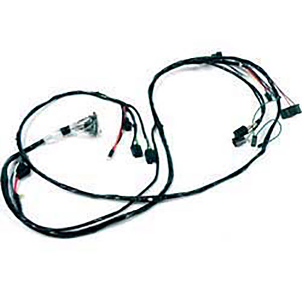 1966 Chevrolet Impala/Caprice/Bel Air FRONT LIGHT HARNESS, V8 WITH FACTORY GAUGES | CG66977