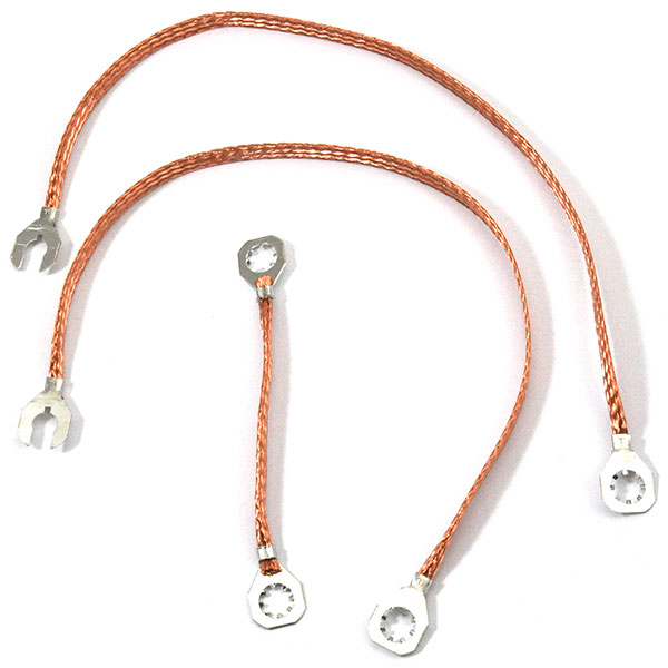 1969 Chevrolet Impala/Caprice/Bel Air GROUND STRAP KIT, V8, 283, 327, 350 C.I. | CG67GS81